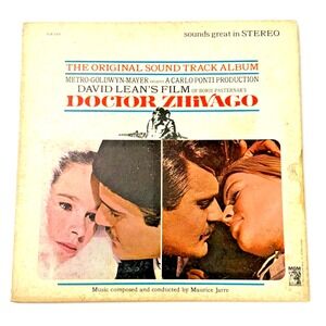 Doctor Zhivago Original Soundtrack LP Maurice Jarre MGM Stereo Vinyl